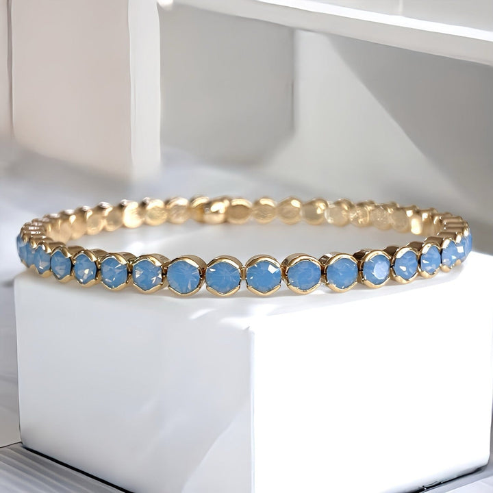 4MM BLUE OPAL BANGLE