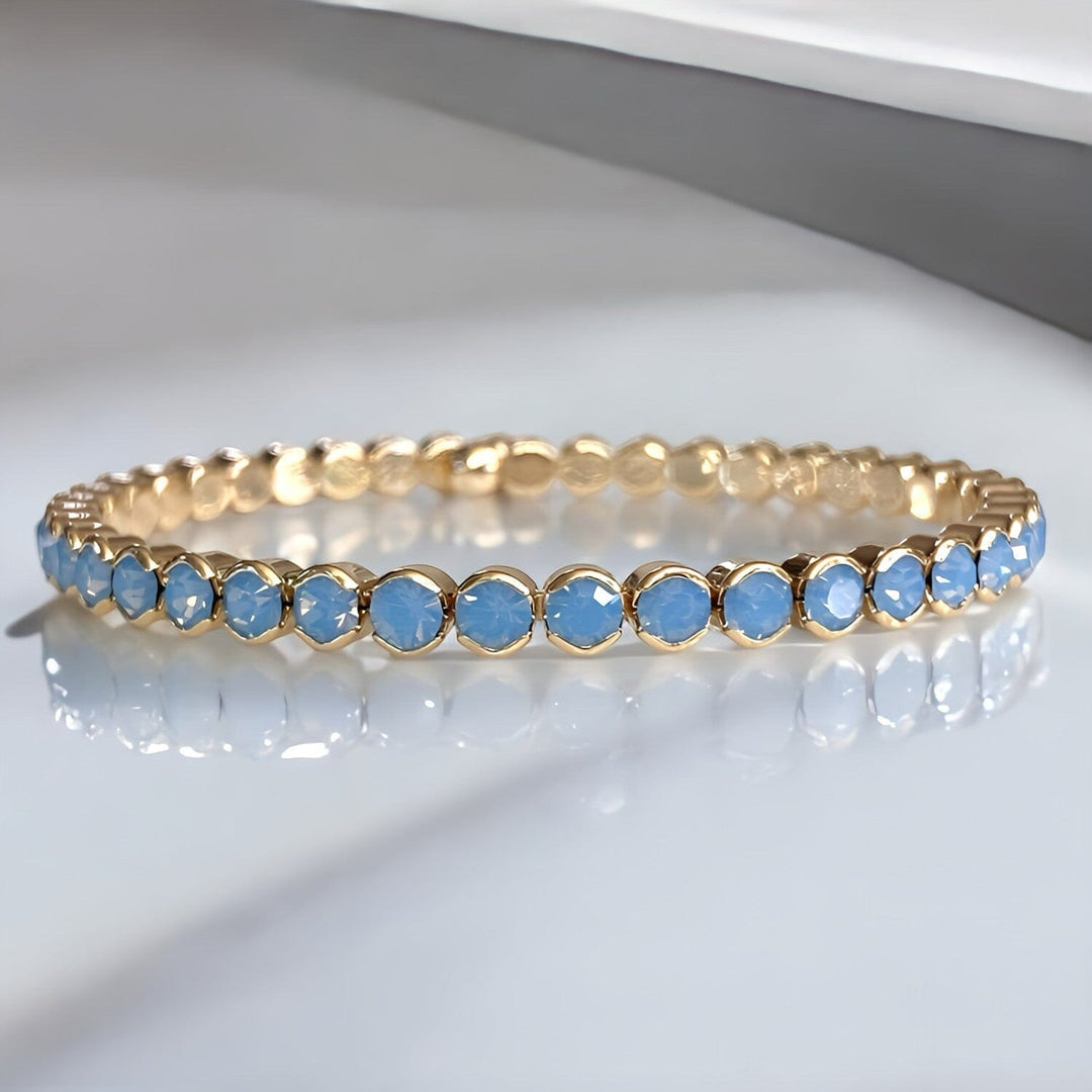 4MM BLUE OPAL BANGLE