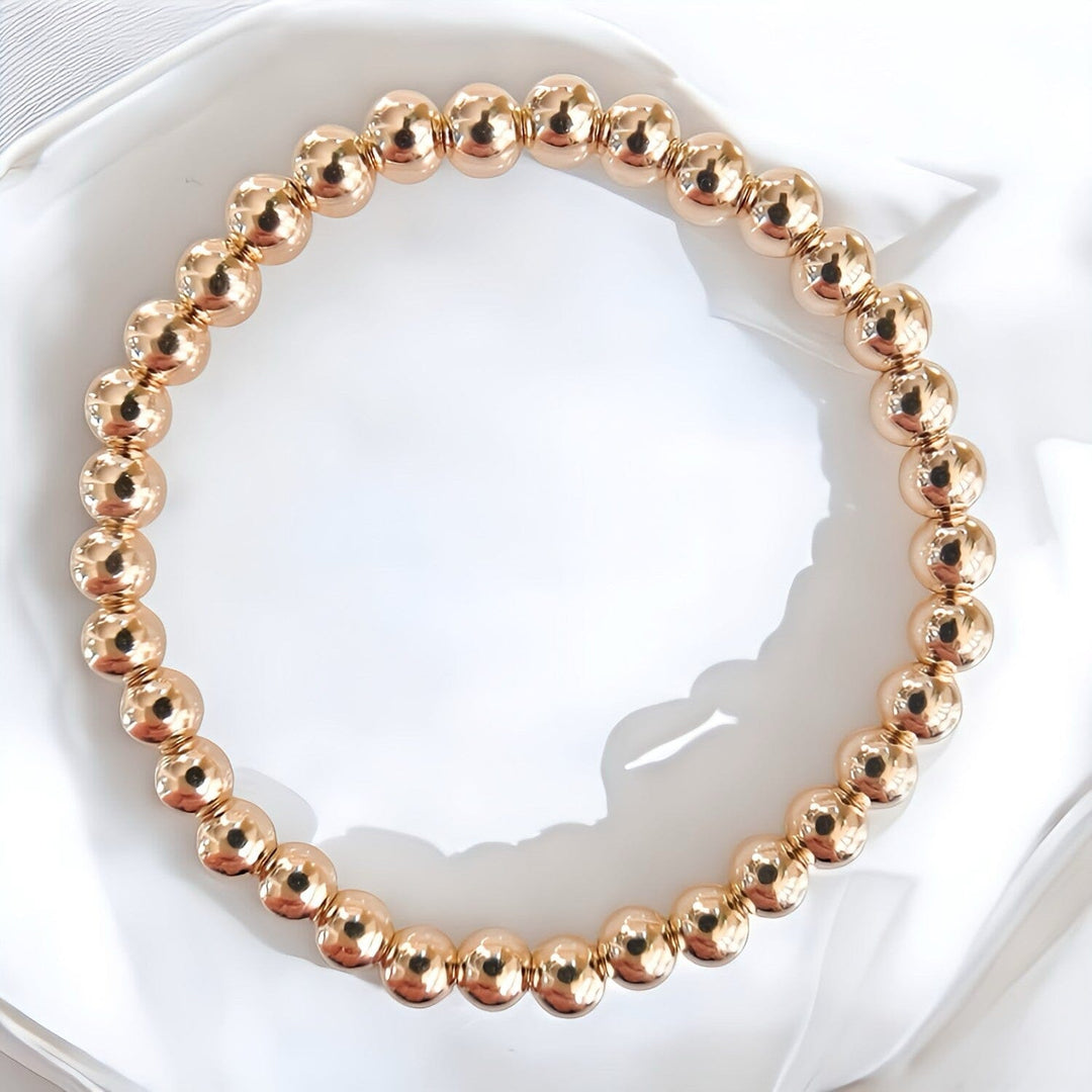 CLASSIC GOLD FILL BRACELET 6MM