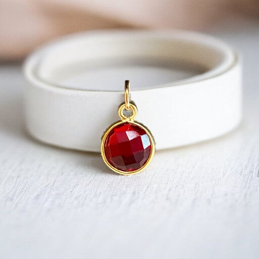 RUBY NECKLACE CHARM