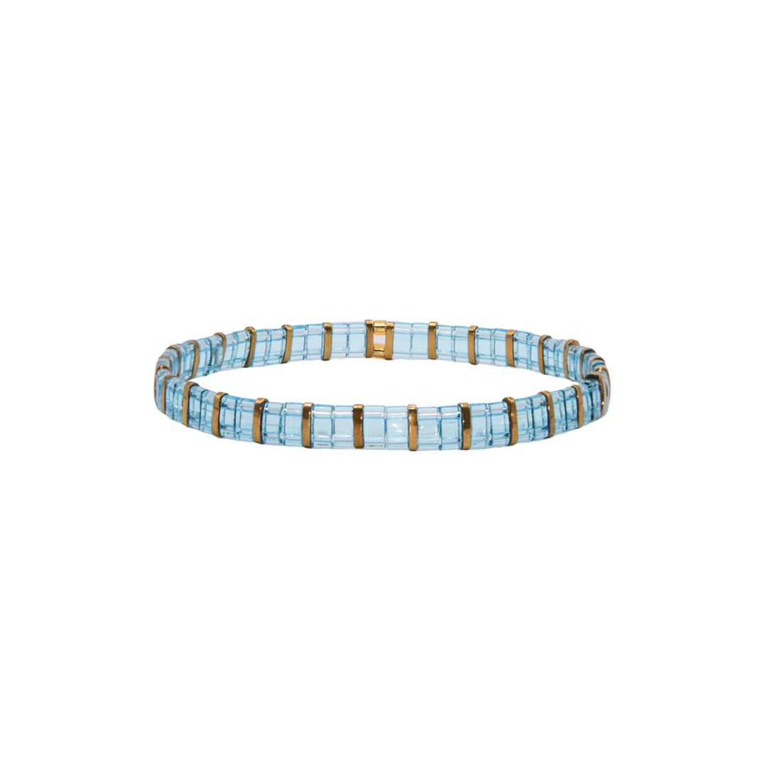 Aquarelle Tila Bracelet, alternate view – Sugar Bean Jewelry