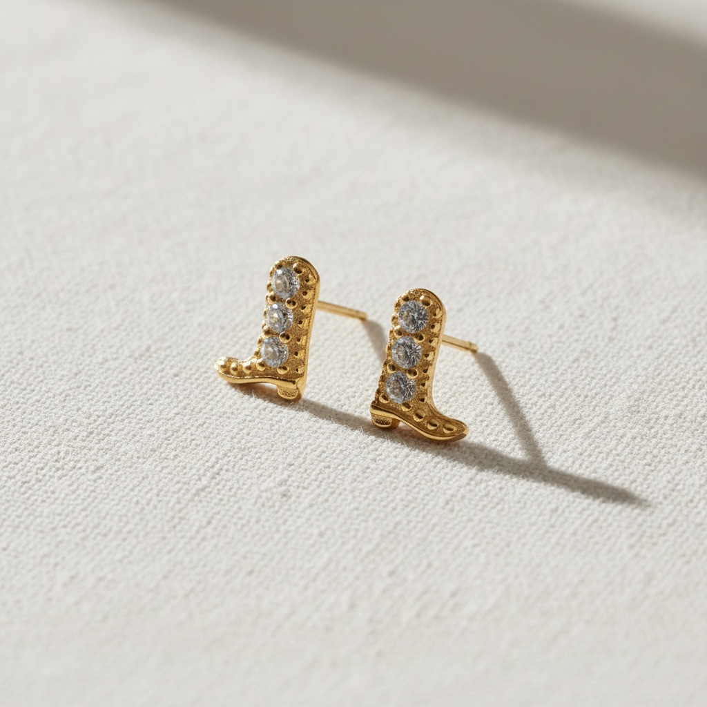 TINY COWBOY BOOT STUDS