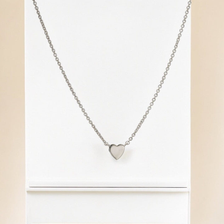 14K GOLD MINI HEART NECKLACE