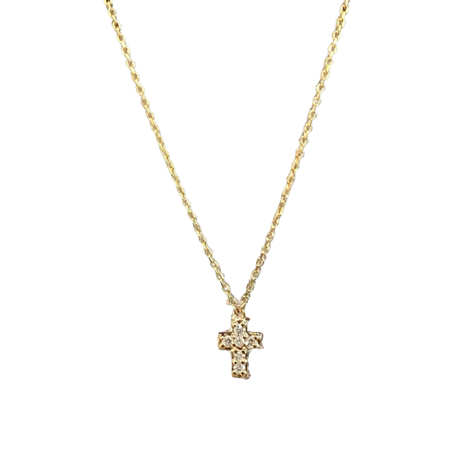 MINI CROSS NECKLACE