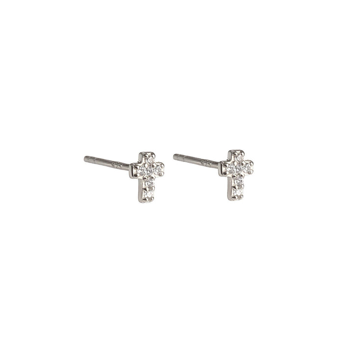 MINI CROSS STUDS