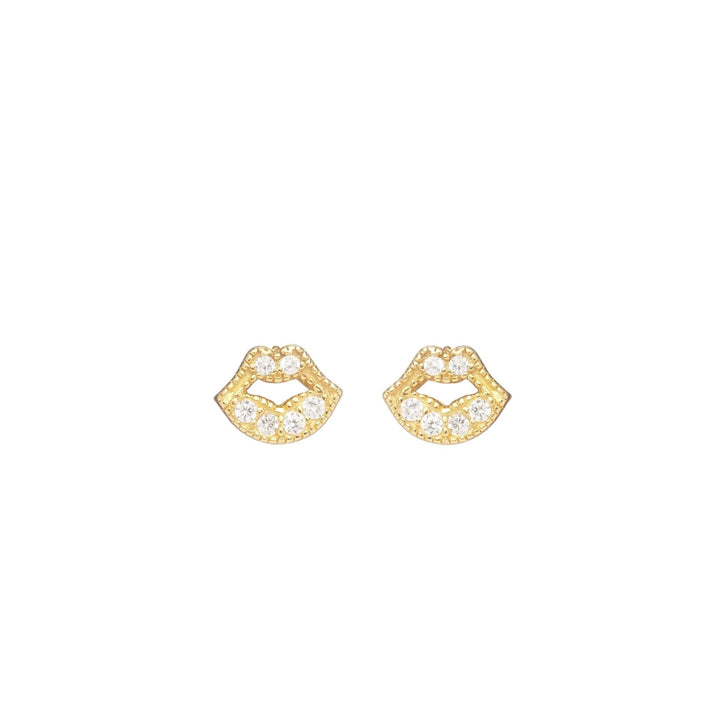 KISS STUD EARRINGS