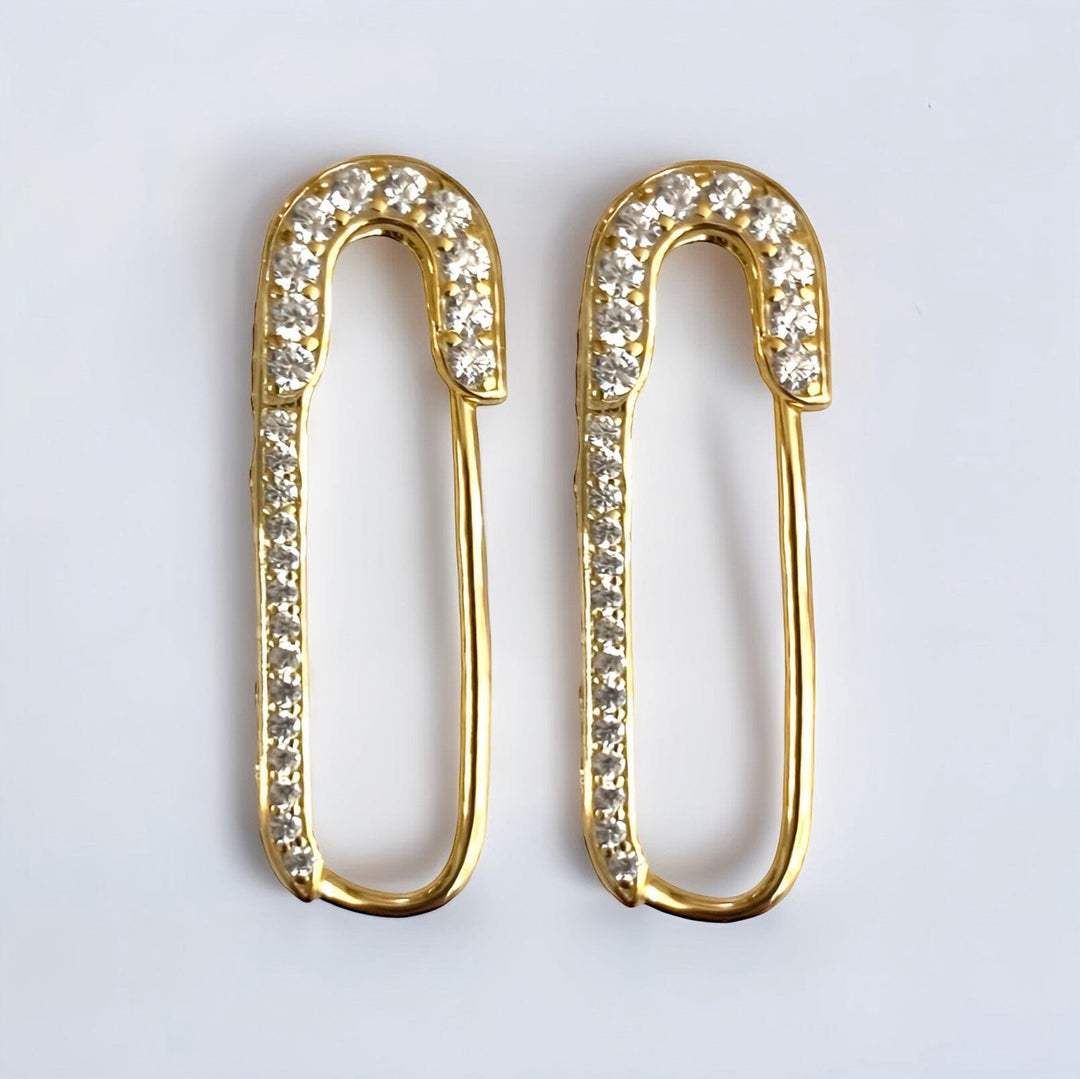 SAFETY PIN EARRINGS