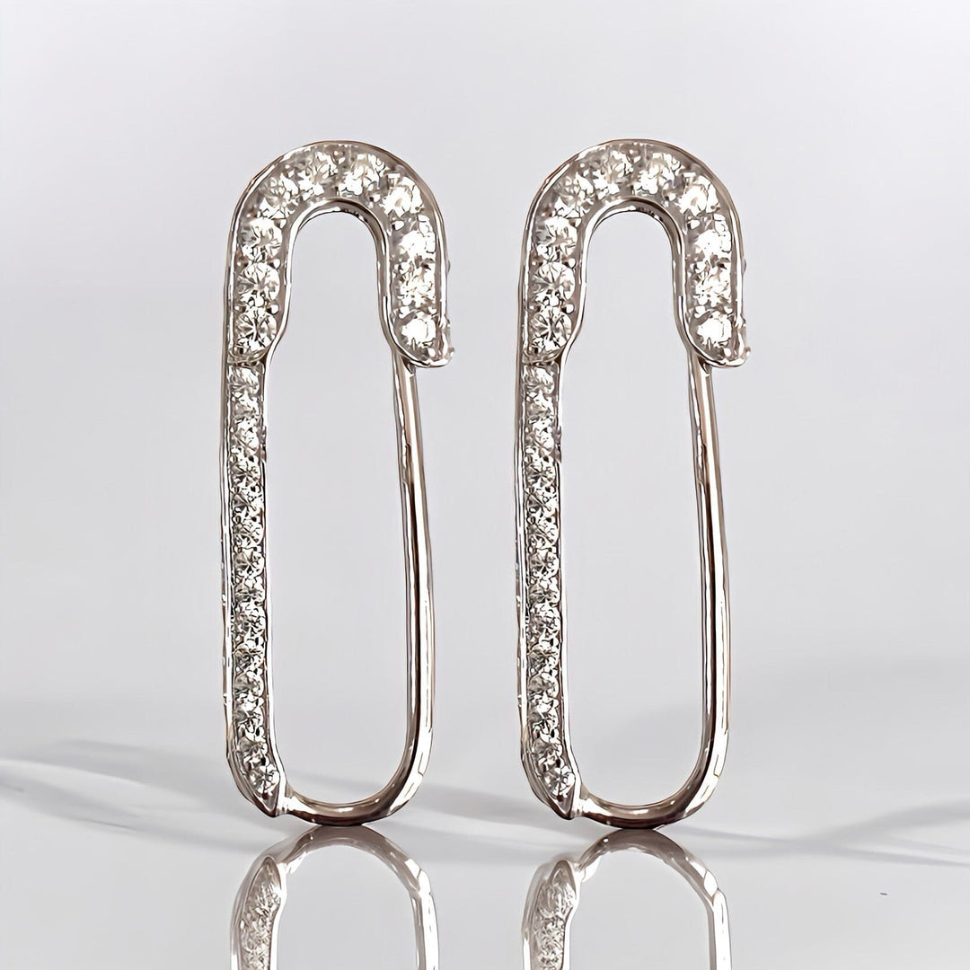 SAFETY PIN EARRINGS