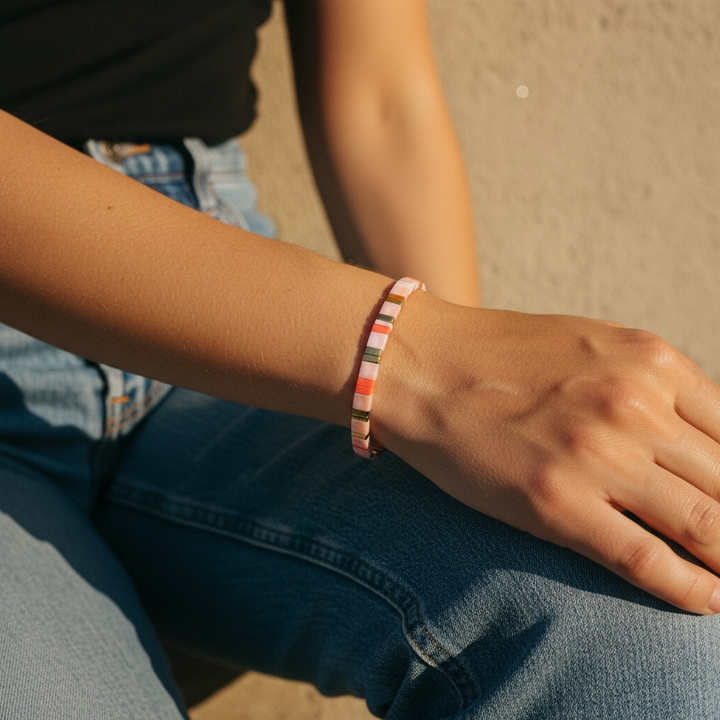 Sunset Tila Bracelet