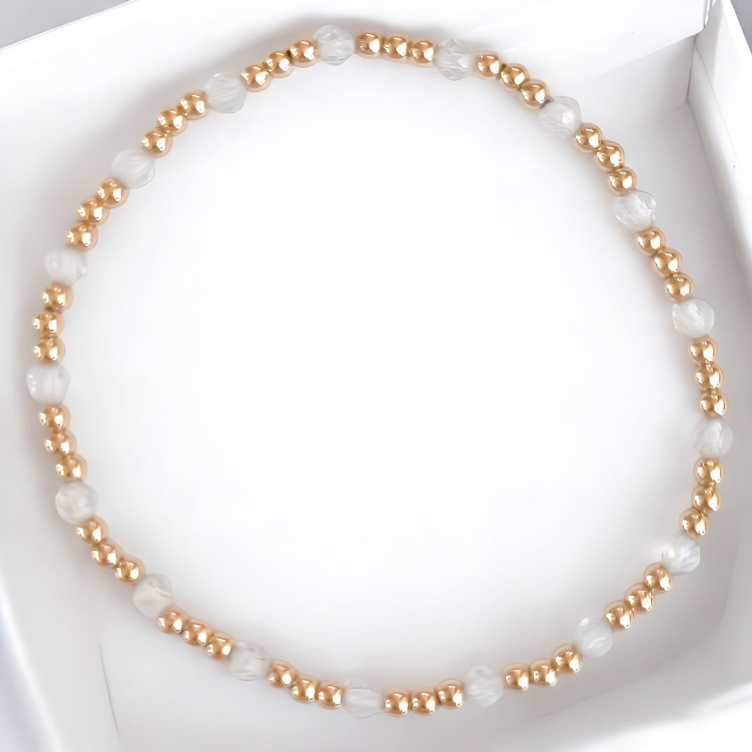 Steadfast Glow Gold Filled Bracelet