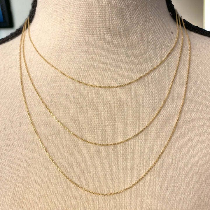 CLASSIC CABLE CHAIN NECKLACE