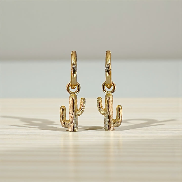 Saguaro Huggie Earrings