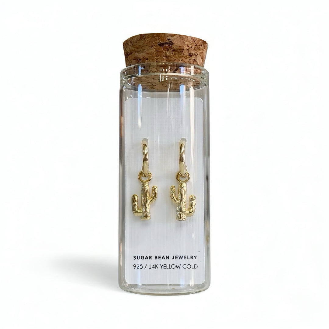Saguaro Huggie Earrings