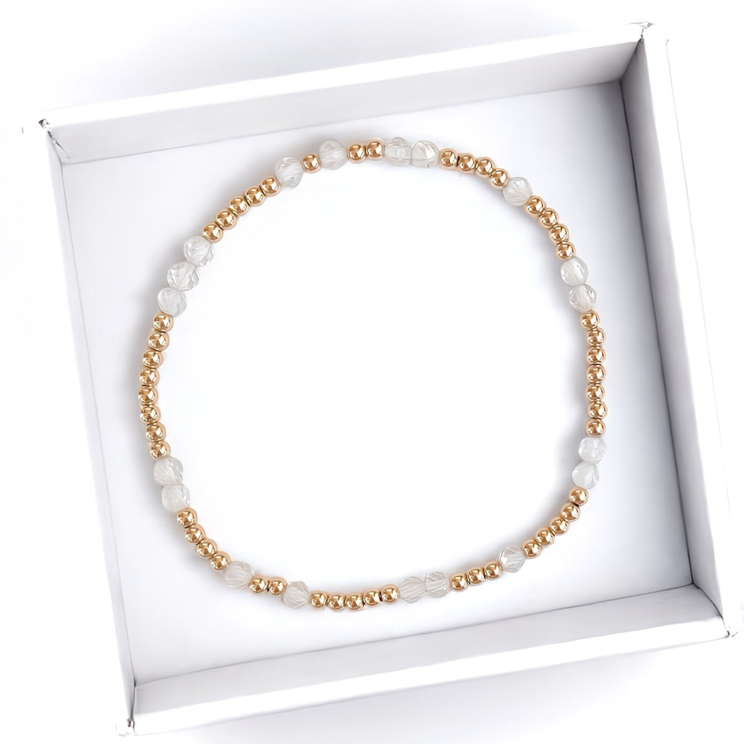 Steadfast Luna Gold Filled Bracelet