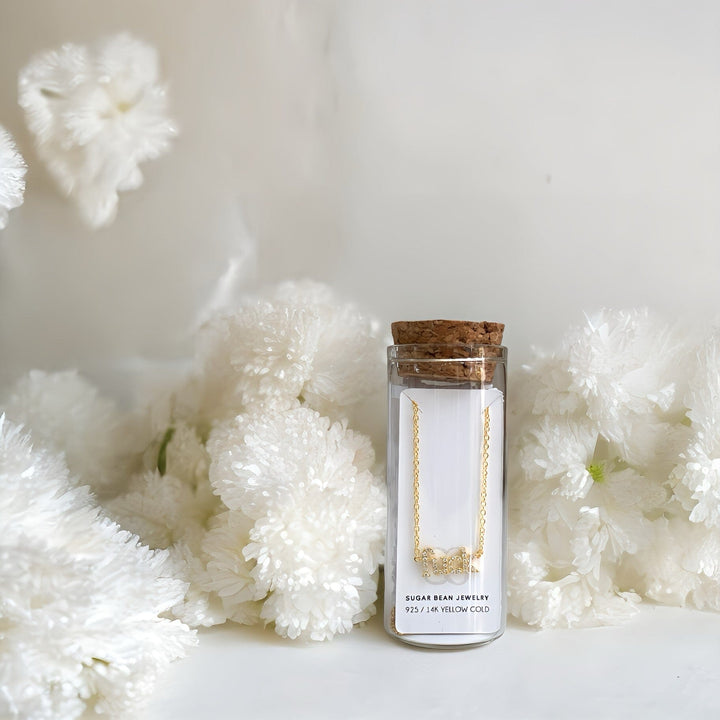 TINY FUCK NECKLACE • DAINTY 14K GOLD & STERLIN (ONLINE EXCLUSIVE)