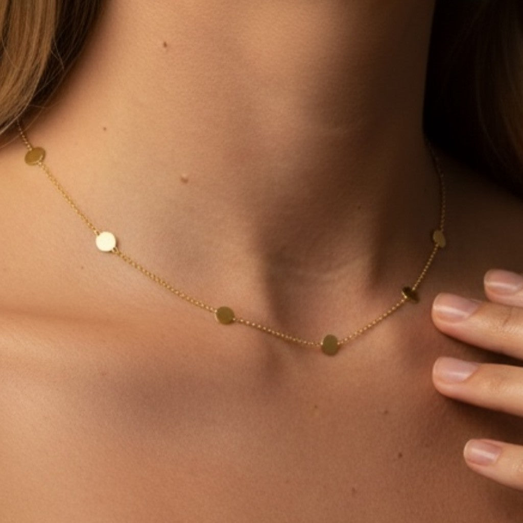 DISC PENDANT NECKLACE