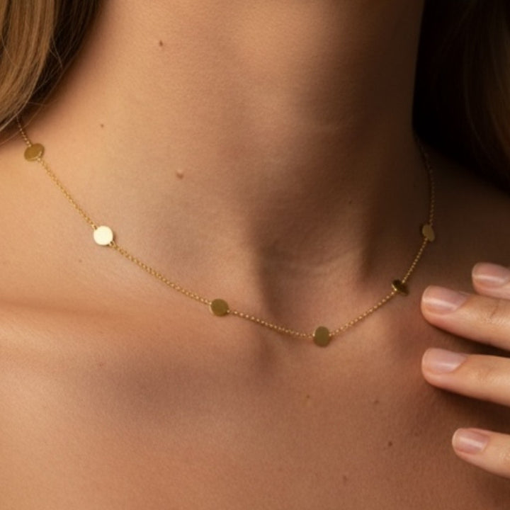 DISC PENDANT NECKLACE