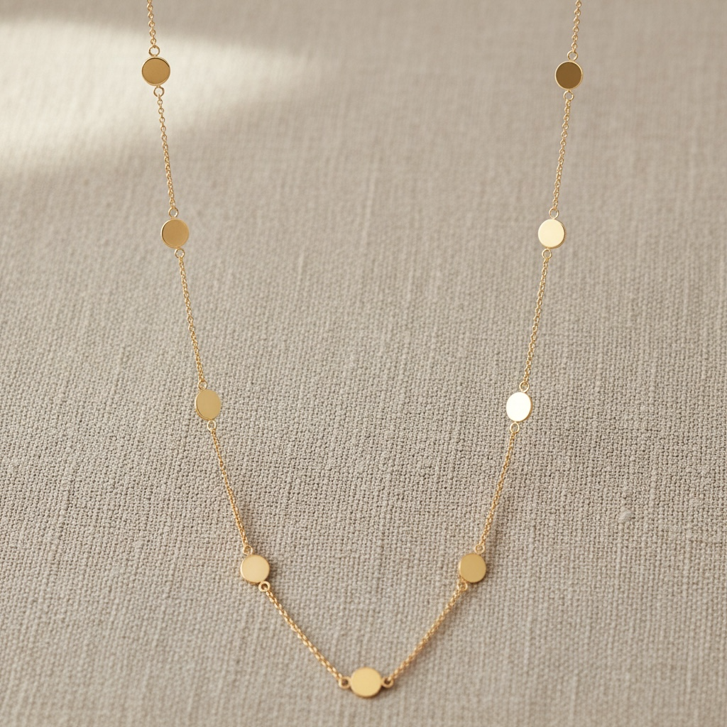 DISC PENDANT NECKLACE