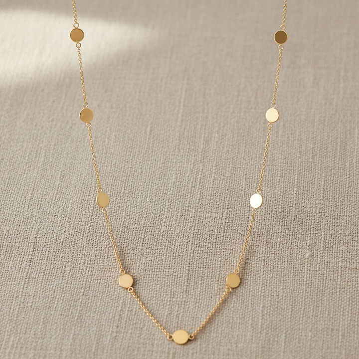DISC PENDANT NECKLACE