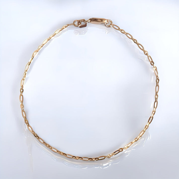 FIGARO 14K GOLD BRACELET