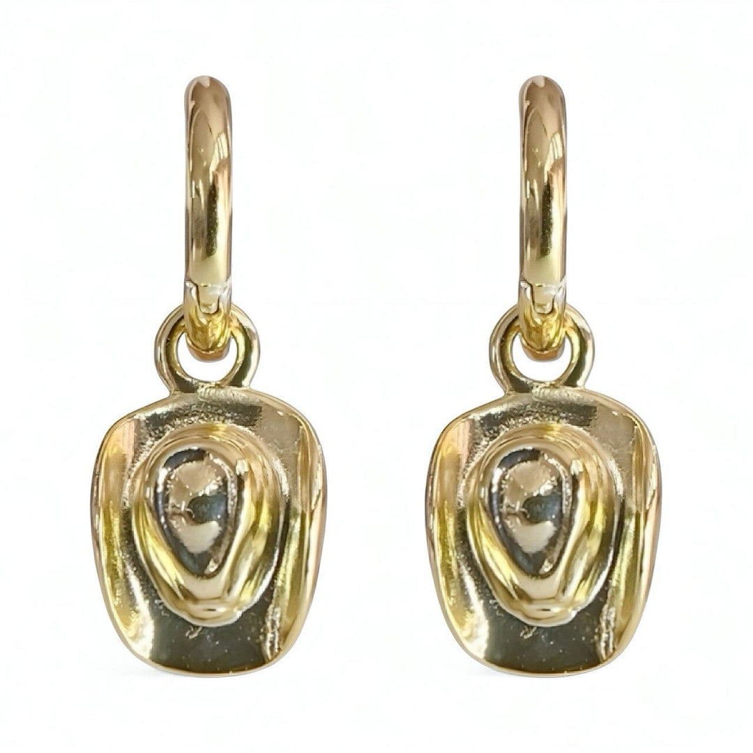 LUCA HAT HUGGIE EARRINGS