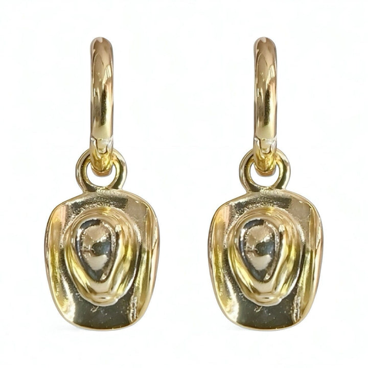 LUCA HAT HUGGIE EARRINGS