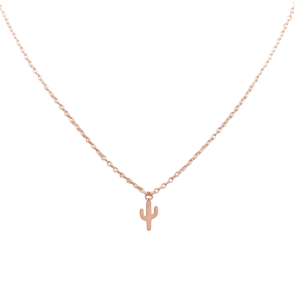 Mini cactus necklace