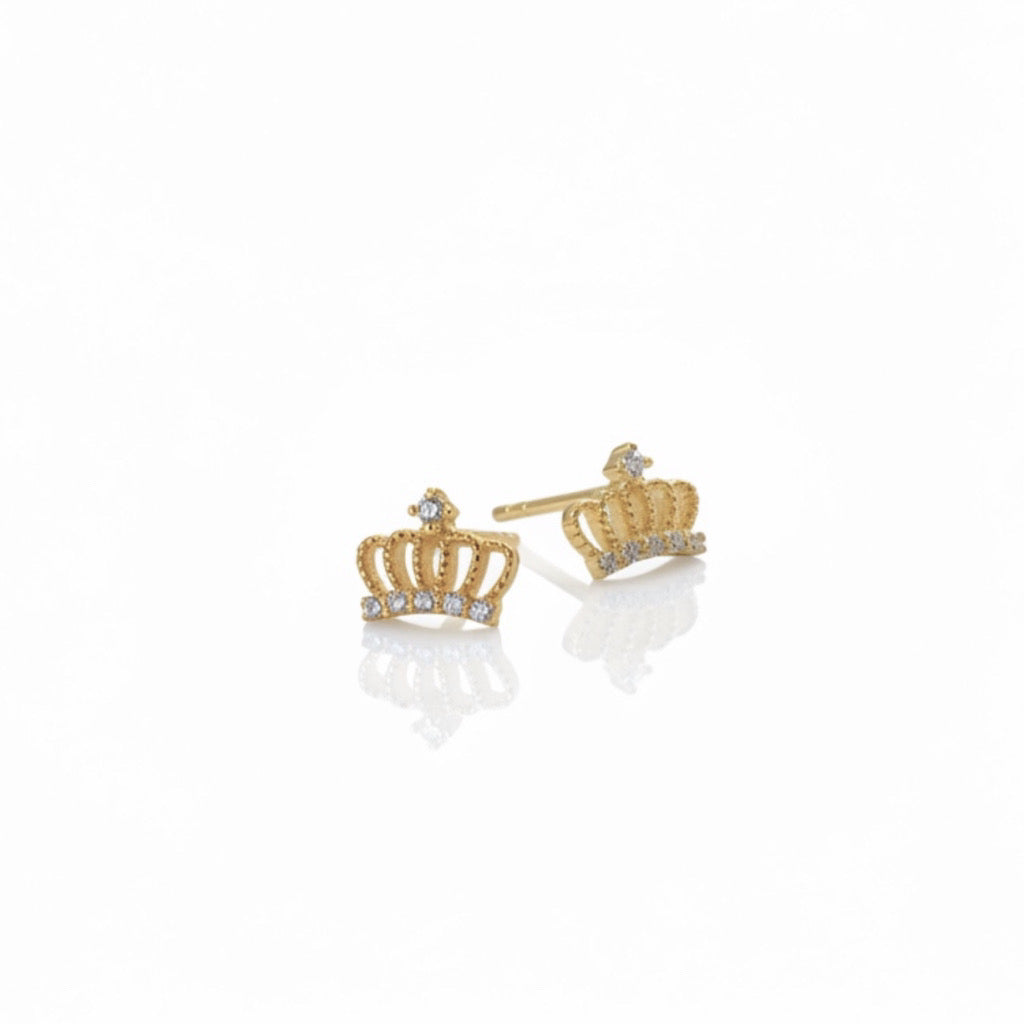 MINI CROWN STUDS