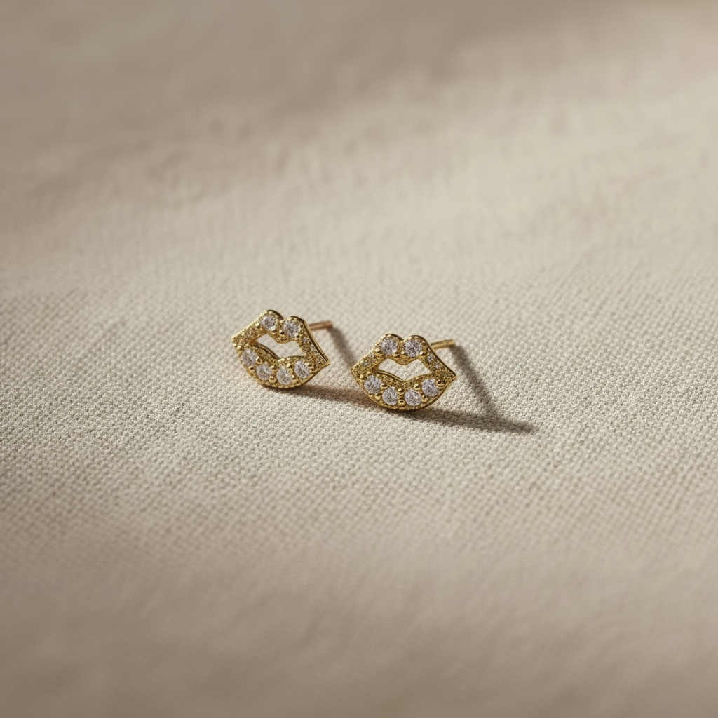 MINIATURE LIPS STUDS