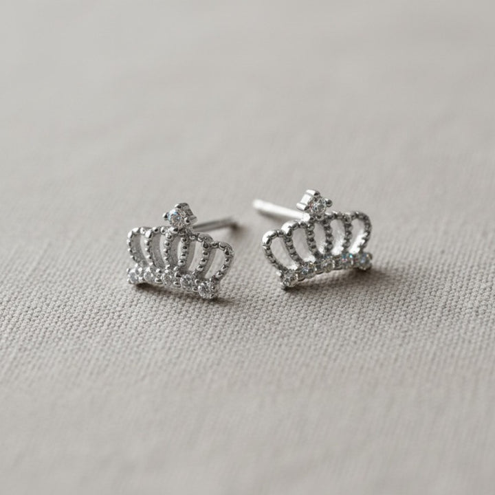MINI CROWN STUDS