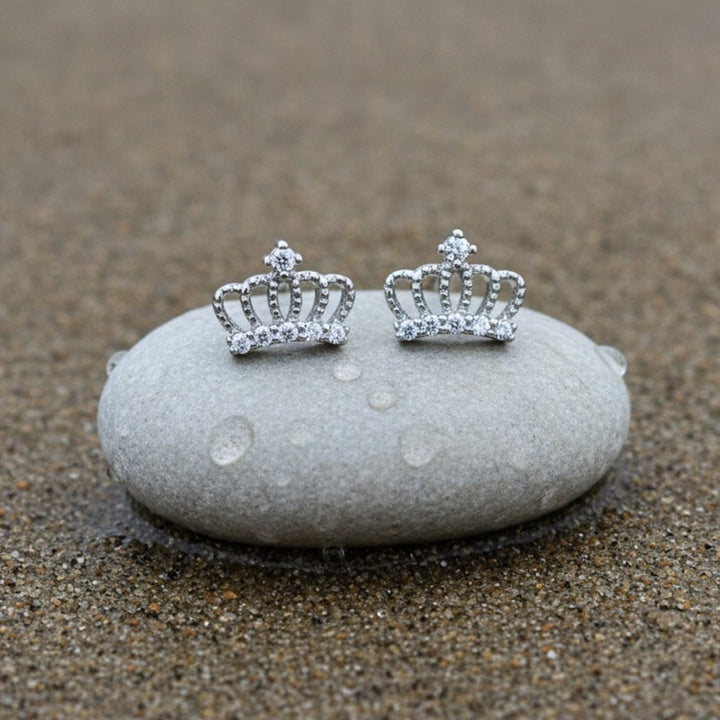 MINI CROWN STUDS