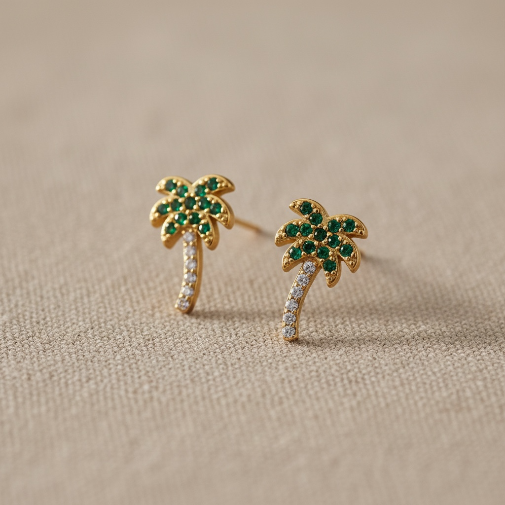 PALM TREE STUDS