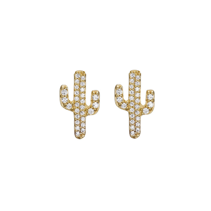 PAVÉ CACTUS STUDS