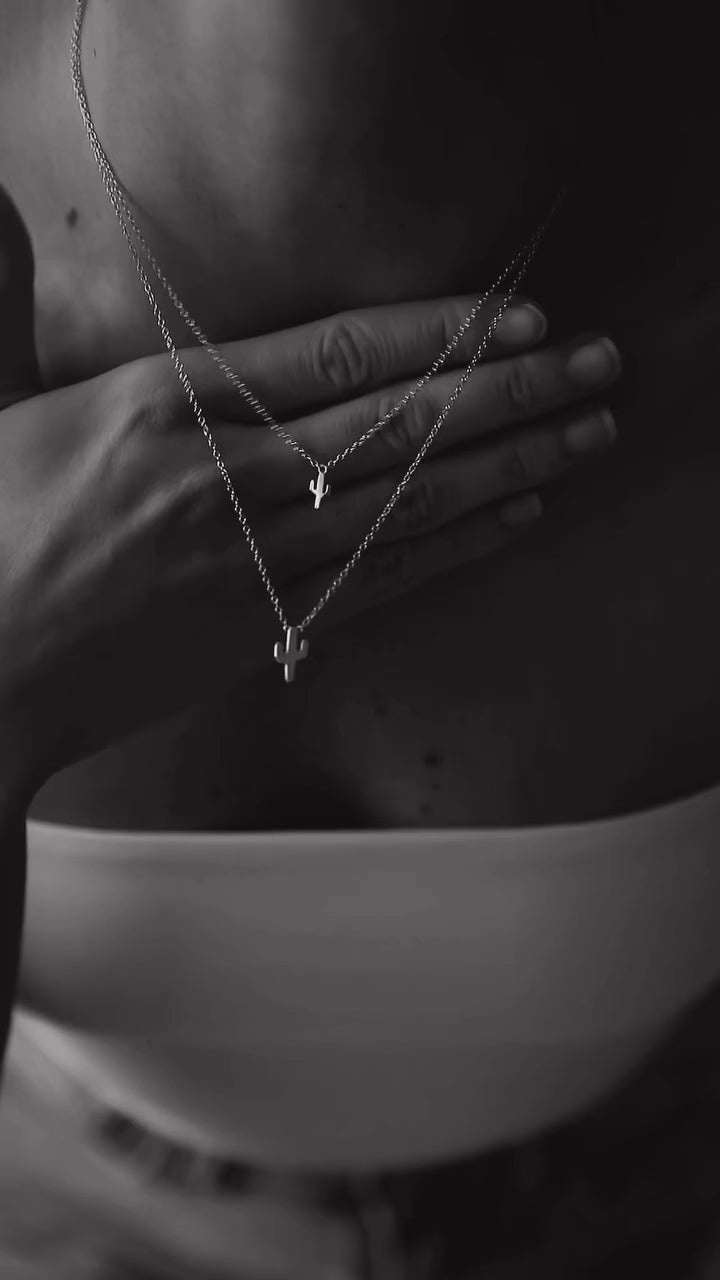 Mini Cactus Necklace