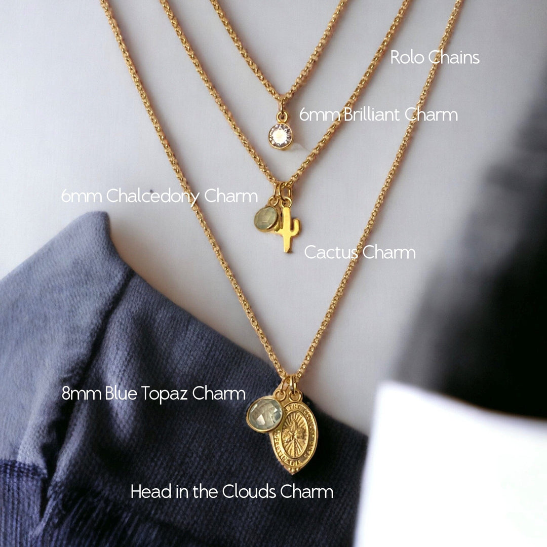 CLASSIC ROLO CHAIN NECKLACE