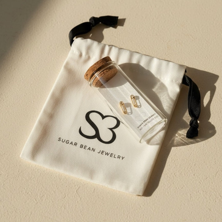 MINI SAFETY PIN STUDS