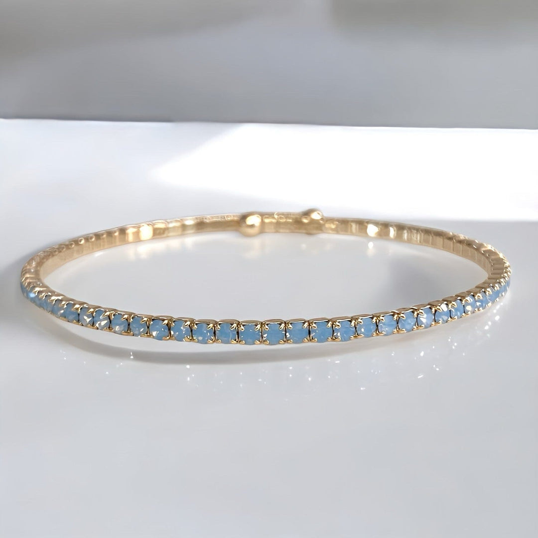 OPALESCENT BLUE MIST BANGLE