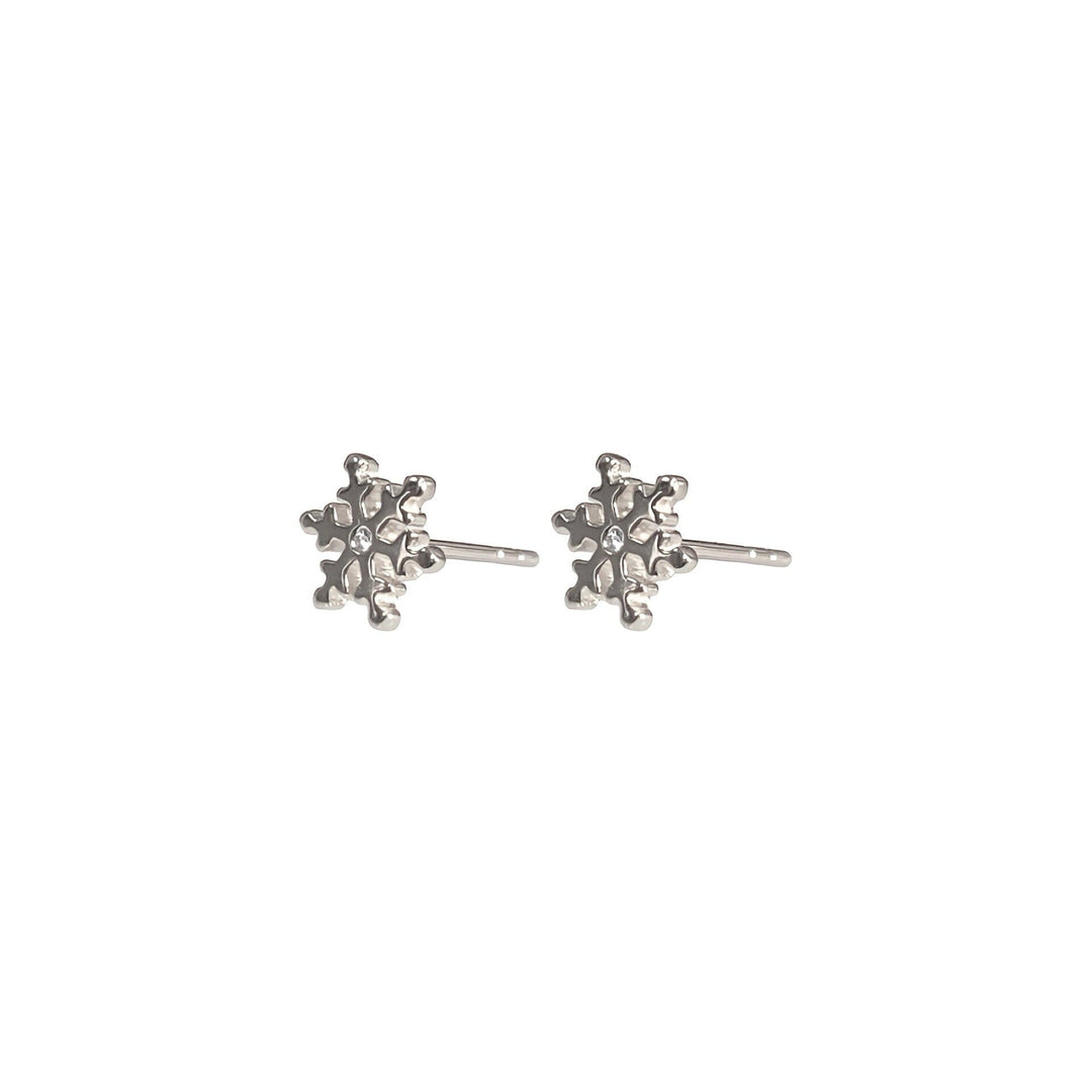 SMALL SNOWFLAKE STUDS