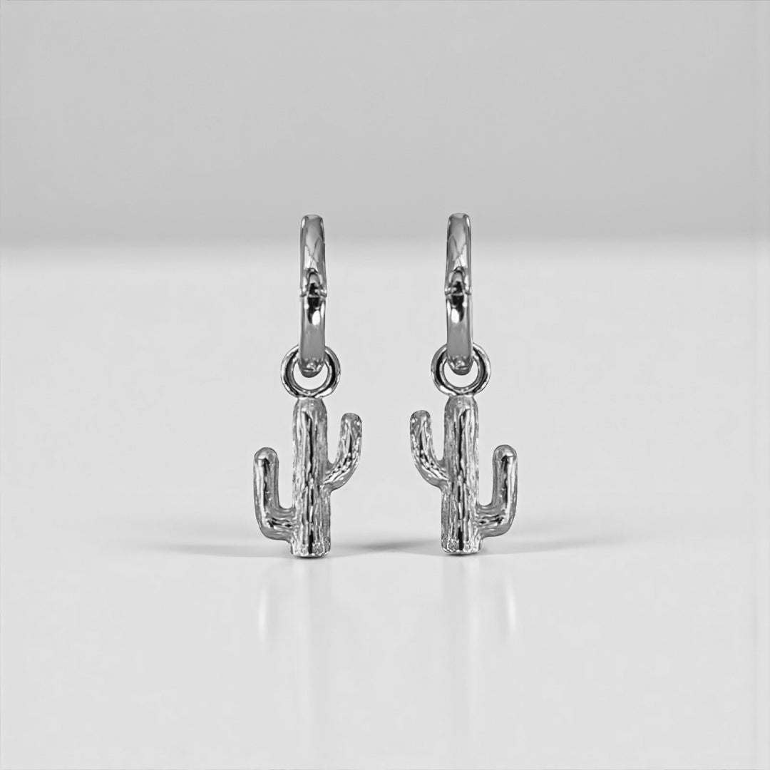 Saguaro Huggie Earrings