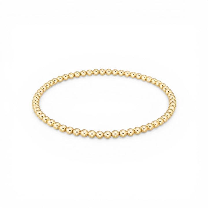 Steadfast 3mm gold filled bracelet detail – Sugar Bean Jewelry