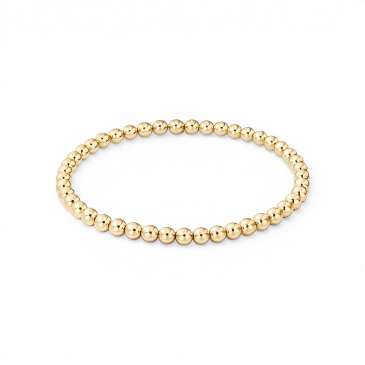 Steadfast 4mm gold filled bracelet detail – Sugar Bean Jewelry