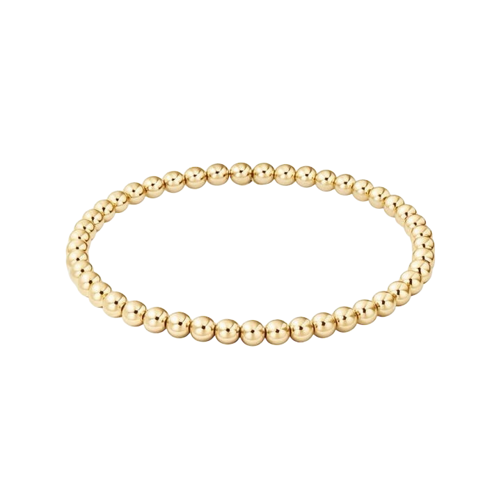 Steadfast 4mm gold filled bracelet – Sugar Bean Jewelry