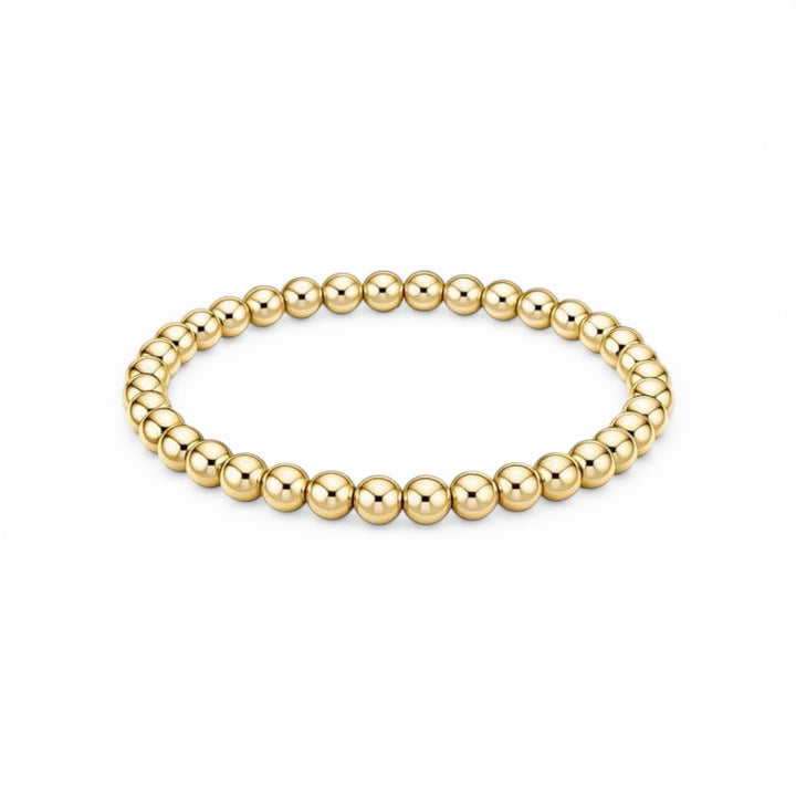 Steadfast 5mm gold filled bracelet detail – Sugar Bean Jewelry