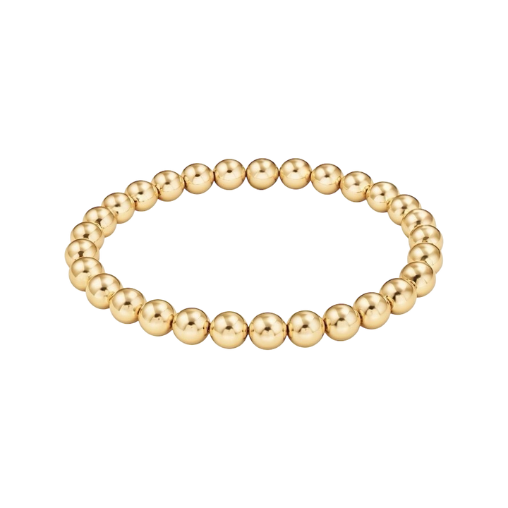 Steadfast 6mm gold filled bracelet – Sugar Bean Jewelry