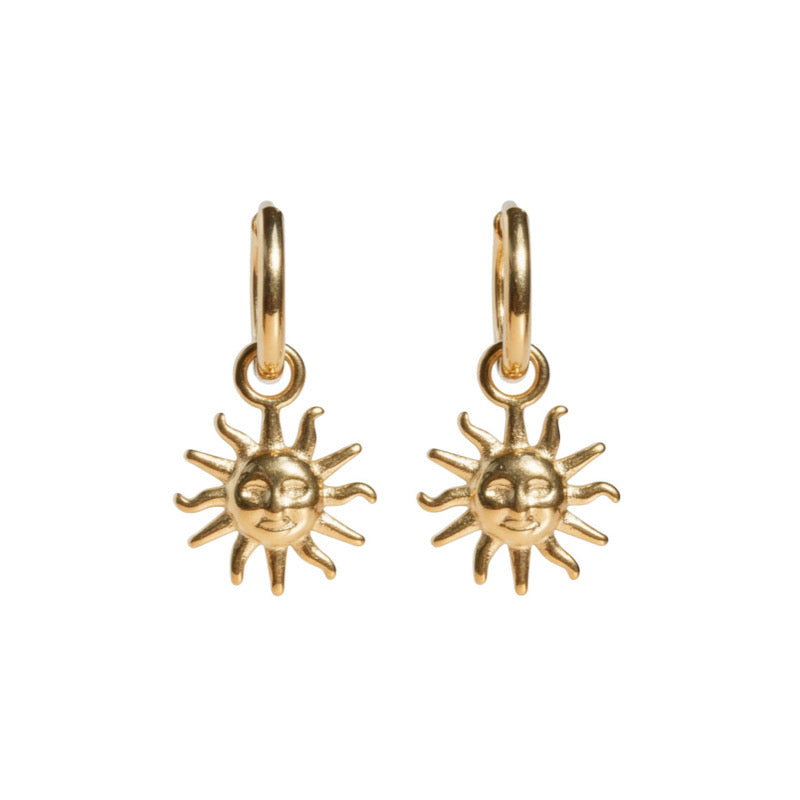Sun Huggie Earrings