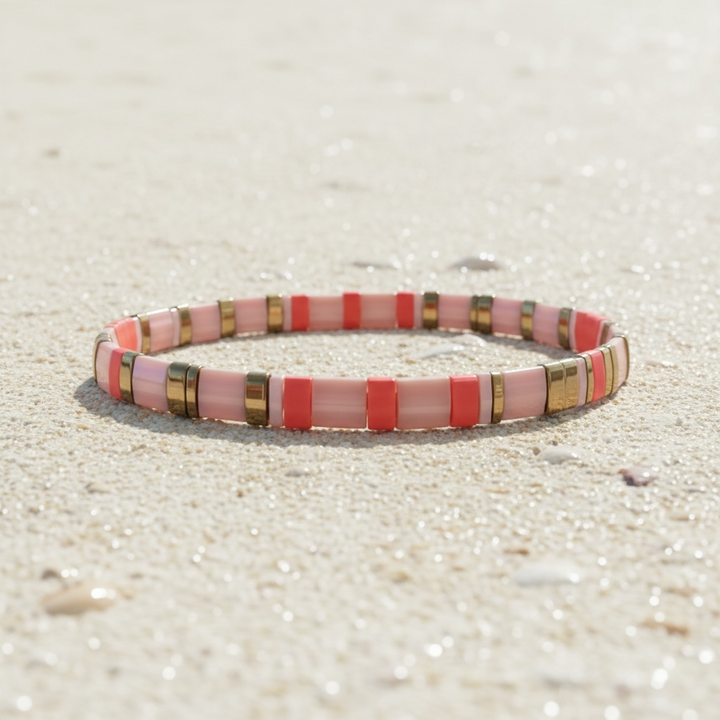 Sunset Tila Bracelet