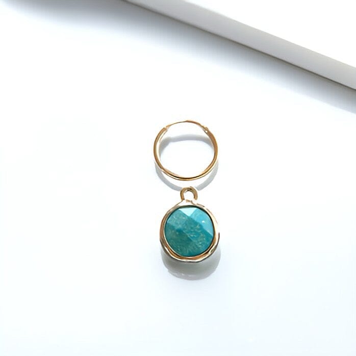 10MM TURQUOISE EARRING CHARM